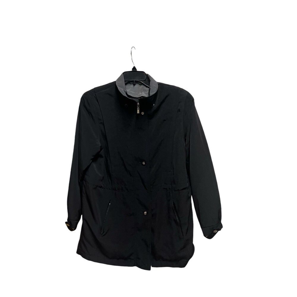 Outbrook Woman's Black Winter Coat With Removable Hood And Liner Small (4-6)